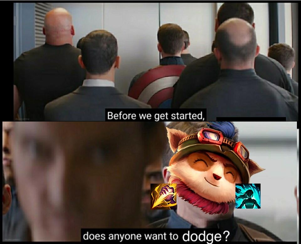 Dodge the Teemo but play with booster